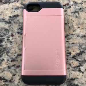 Spigen iPhone 7/8 phone case with ID holder